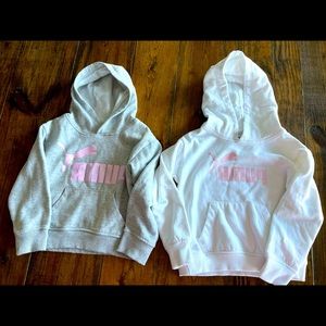 Puma sweatshirts size 4t